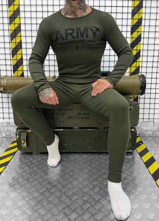 Термо белье army ukraine олива вт7931. термо костюм для военных
