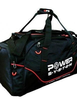 Спортивна сумка power system ps-7010 gym bag magna (65л.) blak...