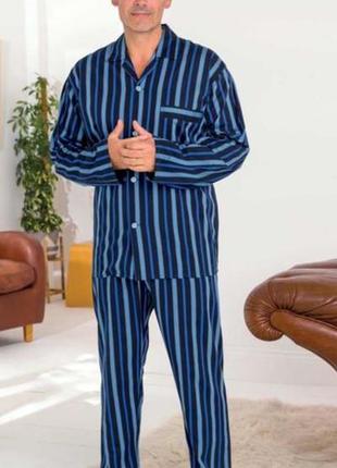 Байковая мужская пижама большая новая 4хl