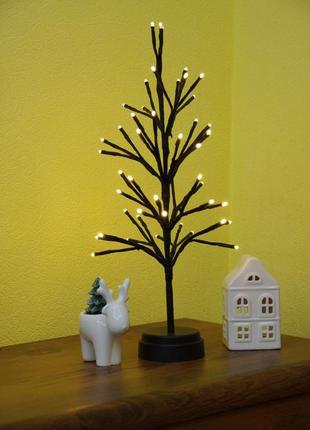 Гирлянда дерево с таймером, новогодние led гирлянды, декор дома