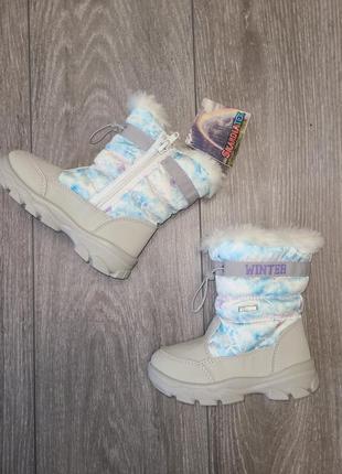 Зимові дитячі чоботи для дівчинки