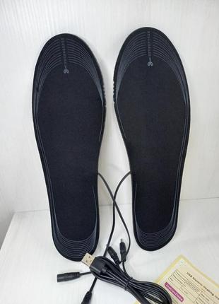 Стельки для обуви универсальные с подогревом от usb юбс 35-44