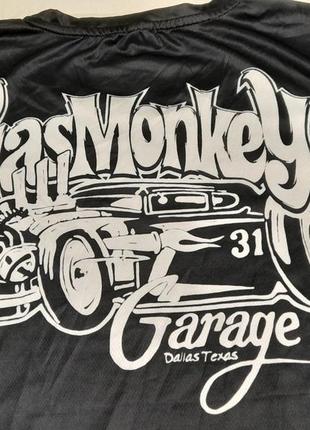 Футболка стильна gaz monkey garage dallas texas - xl