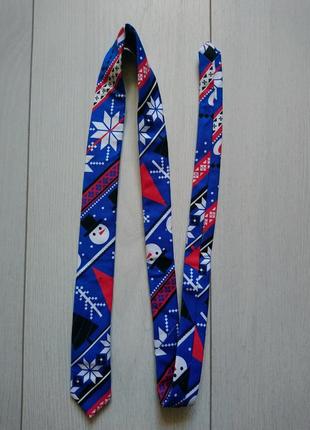Новогодний галстук галстук