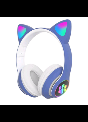 Бездротові навушники LED з котячими вушками CAT STN-28.