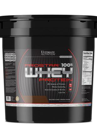 Протеїн Ultimate Prostar 100% Whey Protein, 4.54 кг Ваніль