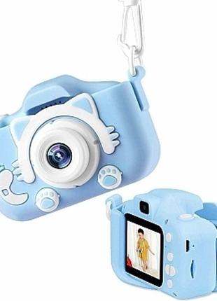 Силиконовый чехол и ремешок для цифрового детского фотоаппарат...