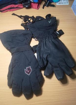 Зимние лыжные баллоновые перчатки 🧤 варежки перчатки на 4-6 ле...