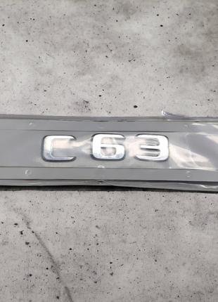 Стикер, эмблема Mercedes C63