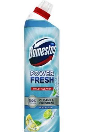 Засіб для чищення унітаза "Свіжість океану", 700 мл — Domestos...