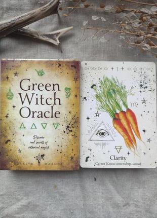 Оракул green witch oracle гадальные карты оракул зеленой ведьм...
