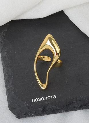 Позолочене кільце мінімалізм перстень покриття золото каблучка...
