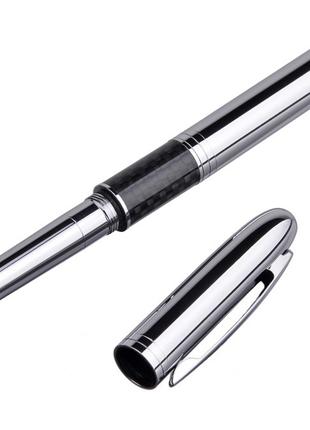 Ручка стилус з штампом Promesa, сріблястий корпус
