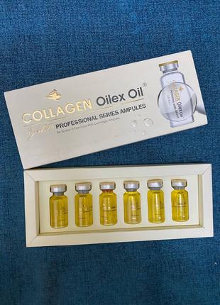 Oilex Oil Gold Collagen Золотой Коллаген 6 ампул по 15 мл Египет