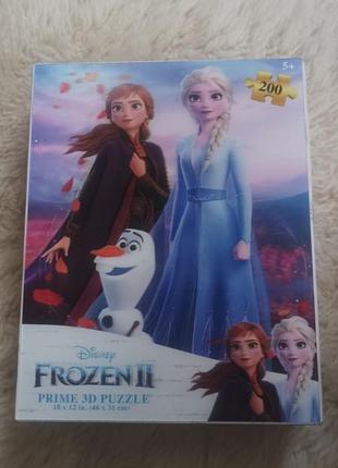 Пазлы 3d frozen холодное сердце эльза и анна 200 деталей