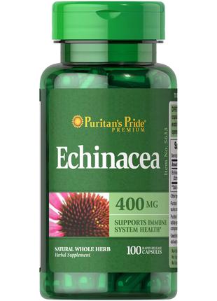 Натуральна добавка Puritan's Pride Echinacea 400 mg, 100 капсул