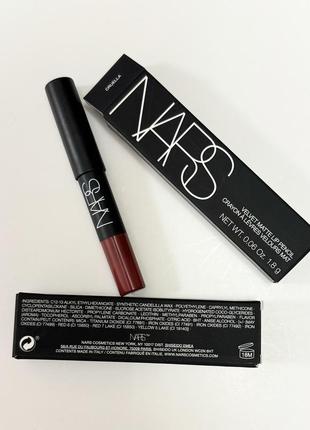 Олівець для губ nars velvet matte lip pencil do me baby відтін...