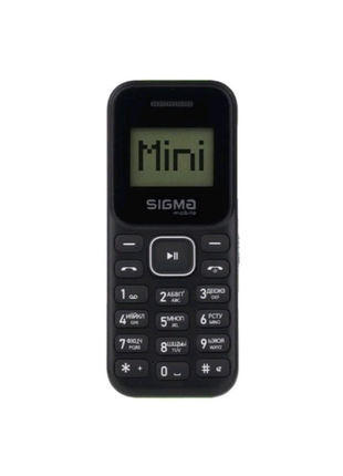 Мобільний телефон Sigma mobile X-style 14 Mini Dual Sim Black/Gre