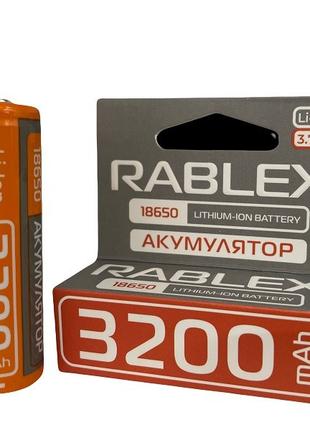 Аккумулятор 18650 Rablex 3200mAh литий-ионный Li-ion 3.7V для ...