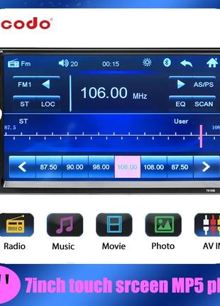Автомагнитола 2 DIN PIONEER Acodo 7010B NEW 2023 MP5 Windows c...