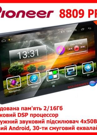 Автомобильная магнитола Pioneer 8809 Android 11 экран 9 дюймов...