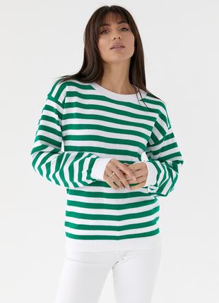 Жіночий молодіжний смугастий светр
