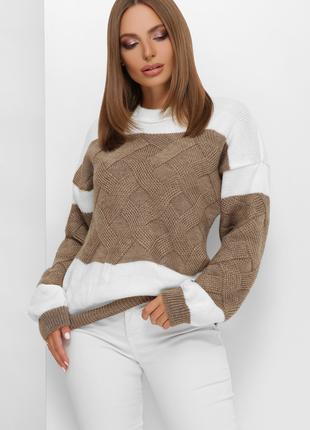 Жіночий модний светр 48-54р
