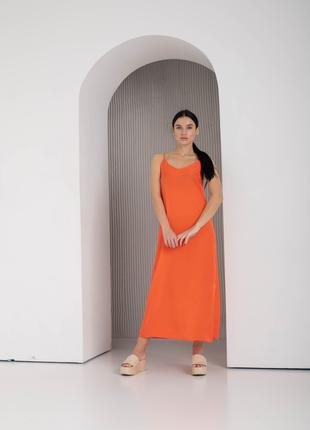 Літня жіноча сукня із шовку (4 кольори)