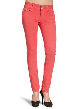 Ltb jeans америка/стильні яскраві жіночі літні джинси/super slim
