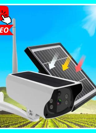 Поворотная автономная онлайн камера на солнечной батарее UKC Y...