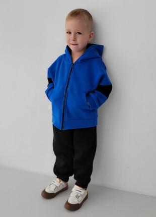 Дитячий синій спортивний костюм для хлопчика М4