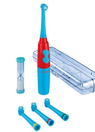Електрична зубна щітка Nevadent NKZ 3 A1 блакитна + подарунки ...