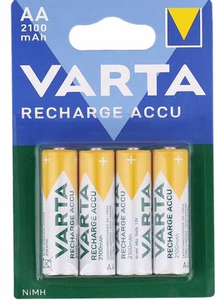 Акумулятори Varta AA (R6) 2100 mAh нікель-металгідридний (NiMH...