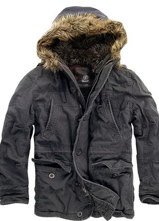 Brandit Куртка аляска Brandit Vintage Explorer BLACK (S)