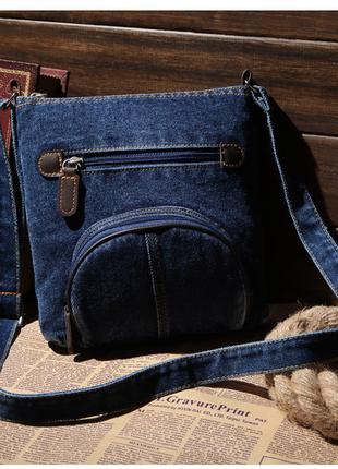 Женская джинсовая сумка Vintage