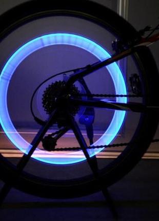 LED подсветка на колесо велосипеда 2шт