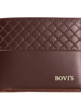 Мужской кошелек Bovis коричневый