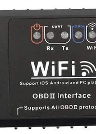 Мини-автомобильный сканер Wi-Fi elm327 V1.5 считыватель автомо...