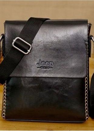 Мужская сумка Jeep черная