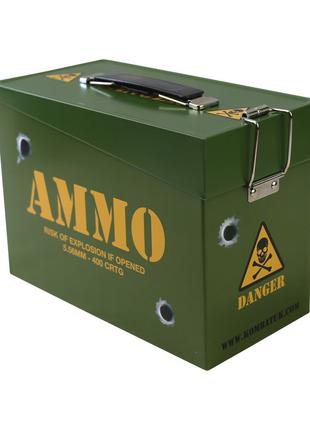 Ящик металлический KOMBAT UK Ammo Tin 20x15x10см