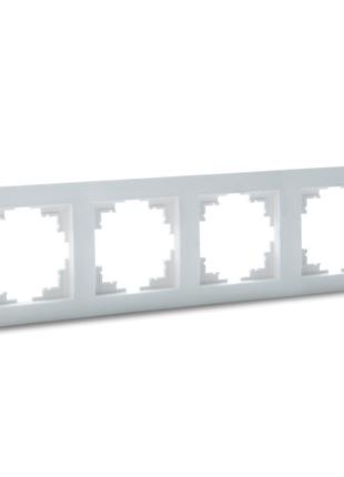 Рамка SVEN SE-60004 чотиримісна біла