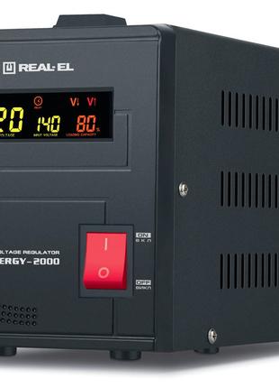 Стабилизатор напряжения REAL-EL STAB ENERGY-2000