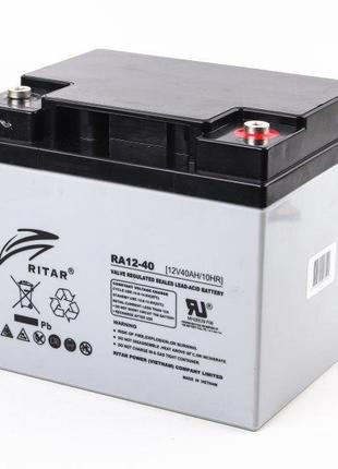 Аккумуляторная батарея Ritar RA12-40 (12V 40Ah)