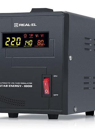 Стабилизатор напряжения REAL-EL STAB ENERGY-1000