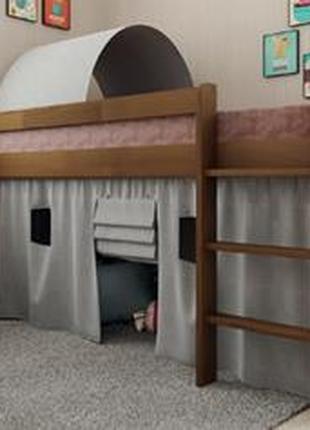 Ліжко дитяче з ігровою зоною Адель ( 80Х190 см )