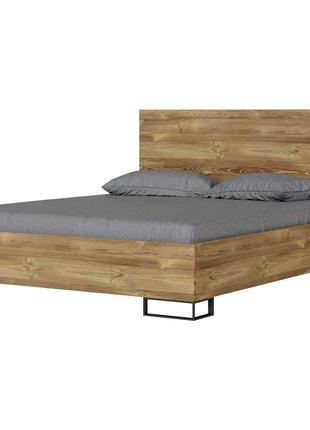 Кровать двуспальная в стиле Лофт Аскет (160*200 см)