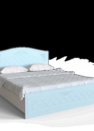 Двоспальне ліжко Амелія (180*200 мдф блакитна лагуна)