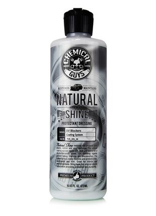 Chemical Guys Natural Shine - Поліроль для догляду за гумою, в...