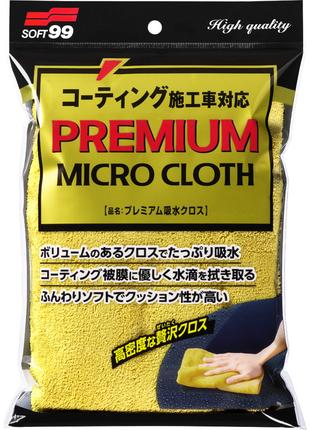Універсальна мікрофіброва тканина SOFT99 Premium Micro Cloth