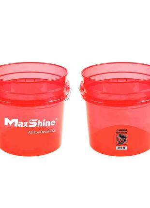 MaxShine Detailing Bucket Відро для мийки автомобіля, 13л
